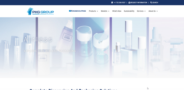 PKG Group Website